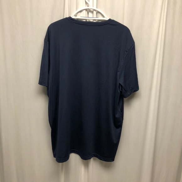 Tek Gear Dry Tek T-Shirt Mens Size XXL Moisture Wicking Lightweight Navy - Picture 2 of 4